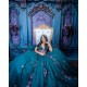 Teal Color Ball Gowns Quinceanera Dresses for Girls Off Shoulder Appliques Vestidos De 15 Anos